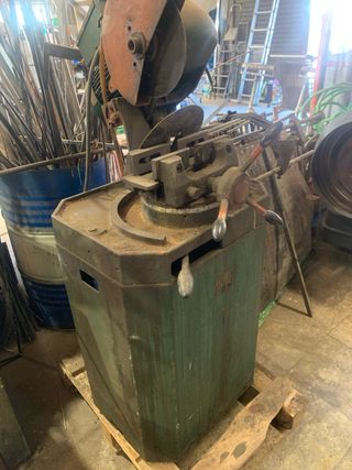 Tronzadora  de corte de hierro 380W, 5 discos más