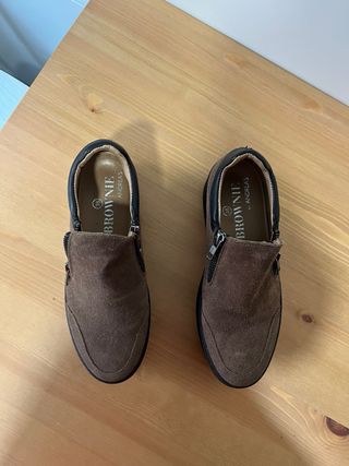 Zapatos ante plataforma cremallera