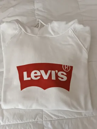 Sudadera Levi's Hombre Talla M Blanca