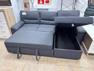 Sofá Cama Azul con Arcón ¡NUEVO! Oportunidad