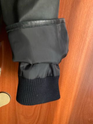 Parka Fox color negro