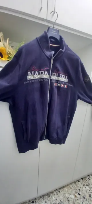 Felpa Napapijri Blu Taglia 3XL