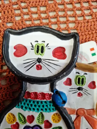 Ceramica Gatti Artigianale Decorata