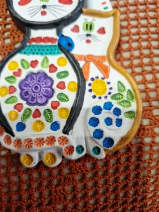 Ceramica Gatti Artigianale Decorata