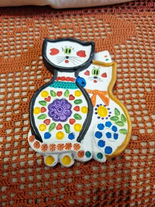Ceramica Gatti Artigianale Decorata