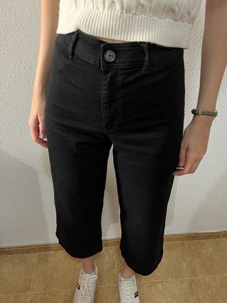 Pantalón vaquero negro talla L nuevo