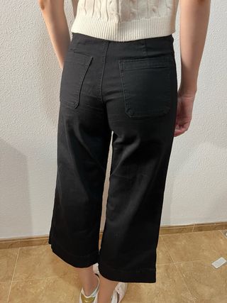 Pantalón vaquero negro talla L nuevo