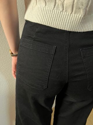 Pantalón vaquero negro talla L nuevo