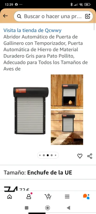 Puerta Automática Gallinero