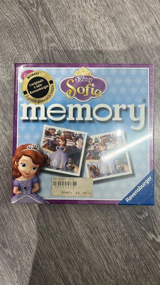 Juego de mesa Memory Disney Sofia Ravensburger