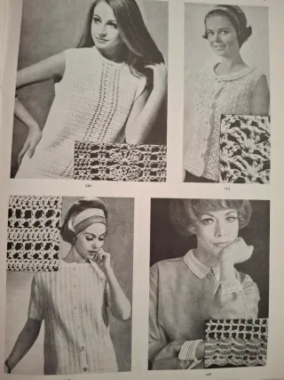 3 revistas "Album de Crochet" Num. 6, 7 y 8