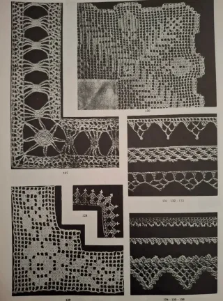 3 revistas "Album de Crochet" Num. 6, 7 y 8