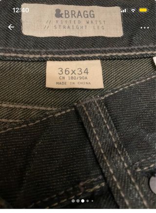 Pantalón vaquero H&M Talla 36/34