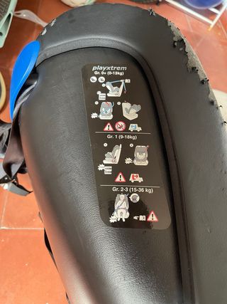 Silla coche Isofix Playxtrem
