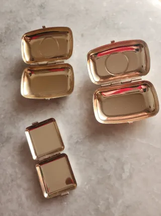 Pastilleros cajitas virgen