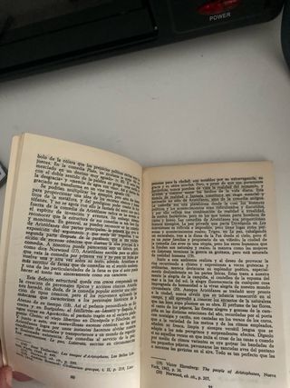 Libro de bolsillo Aristofanes