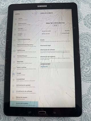 Tablet Samsung Negra