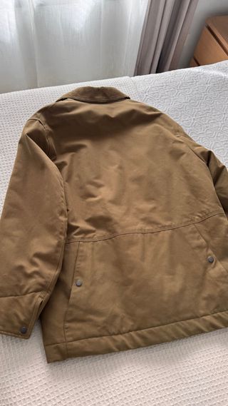 Parka Zara Beige/Verde Claro