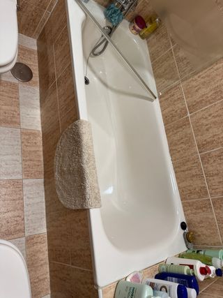 Bañera beige