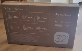TV TCL Android TV 32" NUEVA sin abrir!!