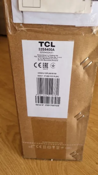 TV TCL Android TV 32" NUEVA sin abrir!!