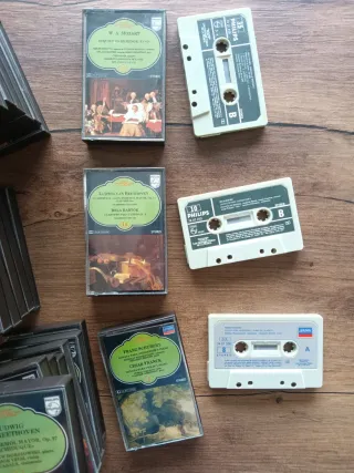 CASSETTES GRANDES TEMAS DE LA MÚSICA-MUSICALIA_40€