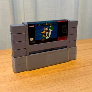 Super Mario World SNES - Cartucho USA