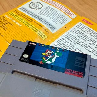 Super Mario World SNES - Cartucho USA