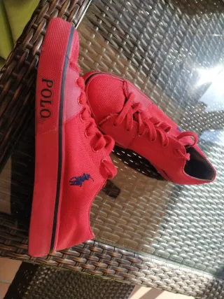 Bambas Polo Ralph Lauren Rojas