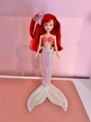 Barbie Ariel La Sirenita bambola sposa Tyco