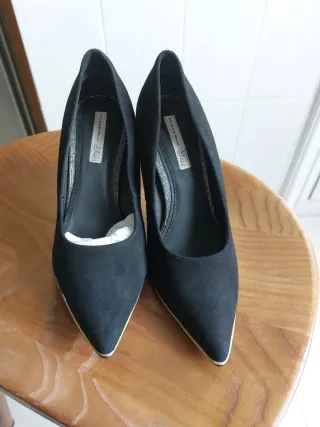 Zapatos de salón TOSCA BLU negros tacón