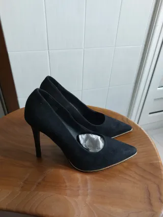 Zapatos de salón TOSCA BLU negros tacón