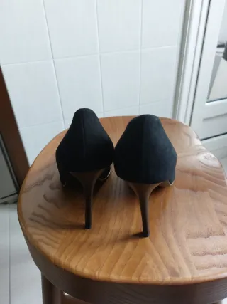 Zapatos de salón TOSCA BLU negros tacón