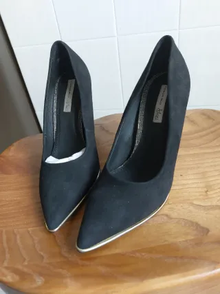 Zapatos de salón TOSCA BLU negros tacón