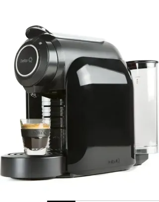 Delta Q Qool Evolution Negra Cafetera para Cápsula