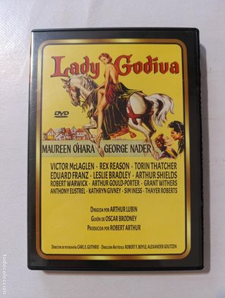DVD LADY GODIVA - MAUREEN O'HARA, GEORGE NADER