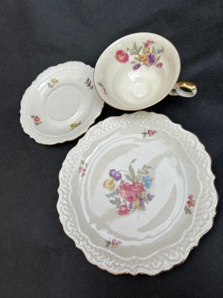 Taza y platillos Rosenthal Limoges