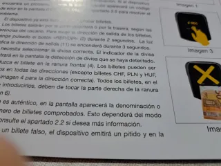 Detector Billetes Falsos