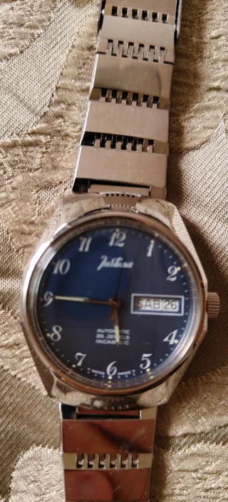 Reloj Justina Automático Acero Inoxidable