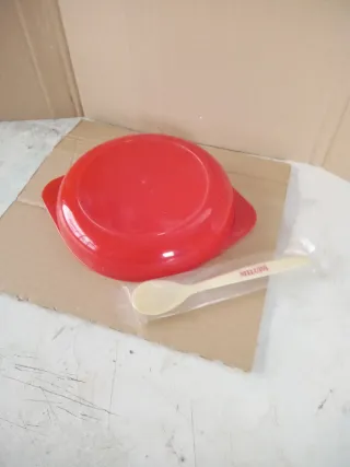 Plato y cuchara Milupa años 80