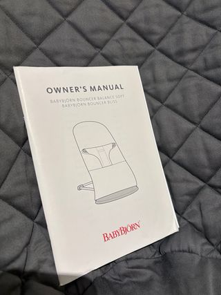 Hamaca Babybjorn gris