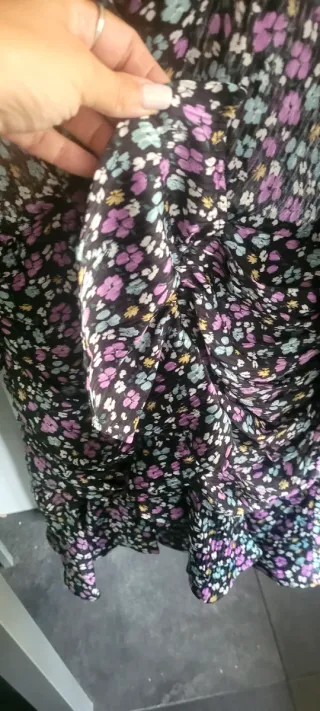 Vestido Sfera Talla L Estampado Floral