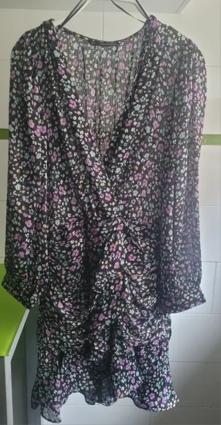 Vestido Sfera Talla L Estampado Floral