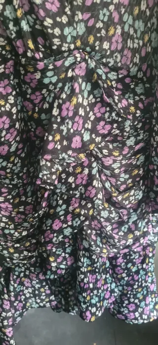Vestido Sfera Talla L Estampado Floral