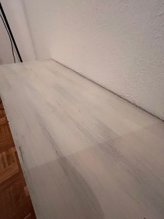 Mueble TV restaurado madera