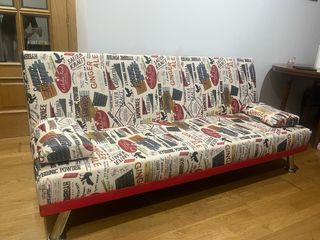 Sofá Cama Click Clack Diseño Vintage