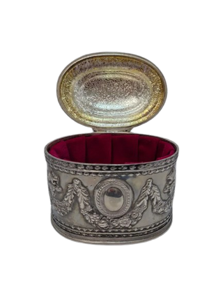 Caja joyero antigua estilo victoriano