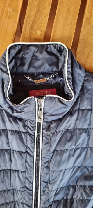 Giacca imbottita leggera blu