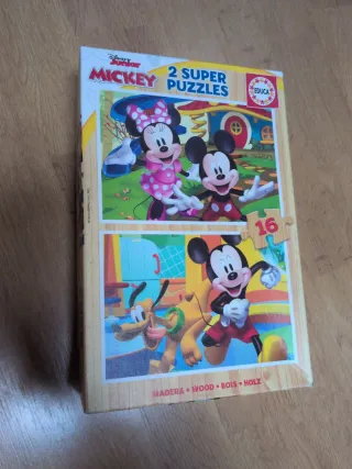 Puzzles Mickey y Minnie Educa 2uds