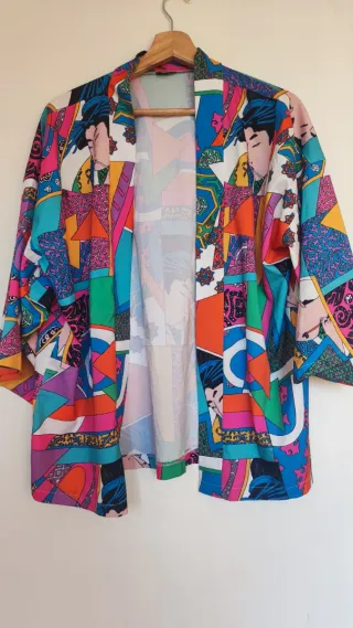 Camisa Kimono Multicolor